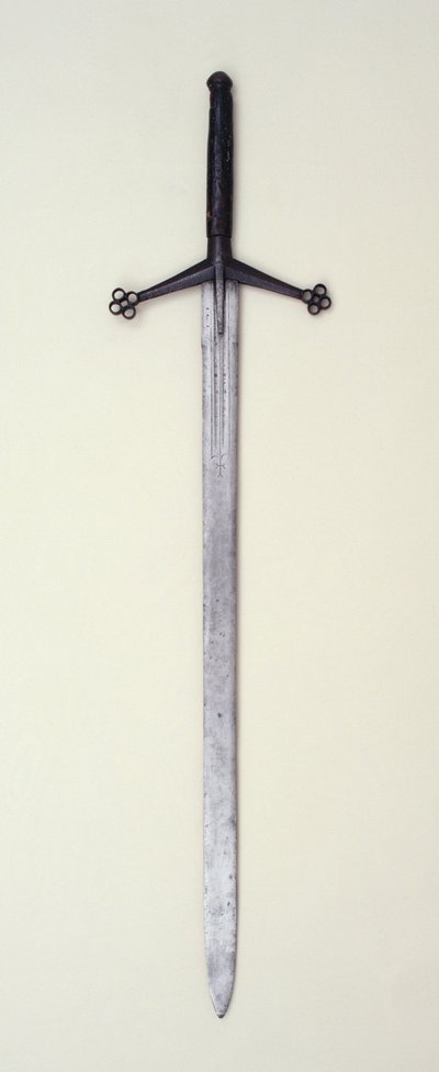 Claymore, c.1500-30 (aço) de Scottish School