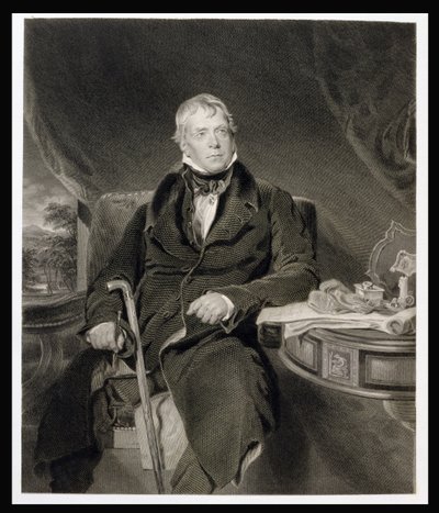 Sir Walter Scott (1771-1832) de Scottish School