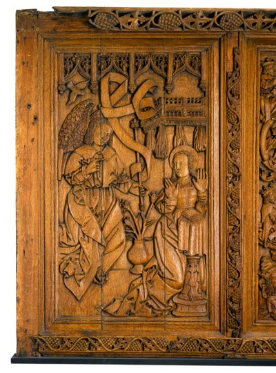 Anunciação dos Painéis de Beaton, 1524-37 de Scottish School
