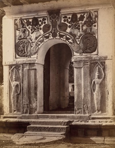 Entrada para o Nata Dewale Grounds, Kandy de Scowen and Co.