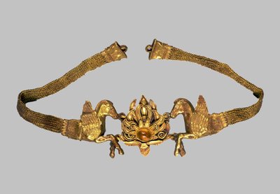 Diadema, séculos IV-III aC de Scythian