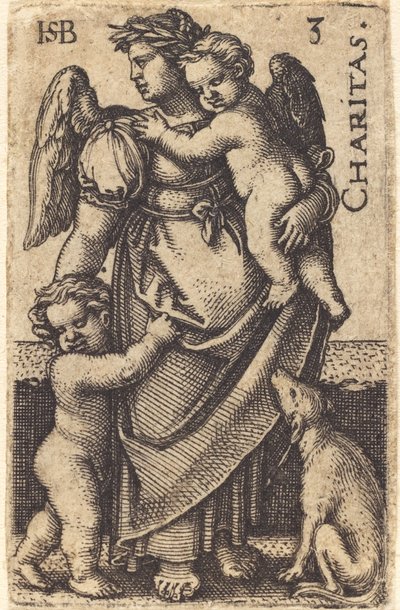 Caridade de Sebald Beham