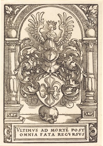 Brasão de armas de Lázaro Spengler de Sebald Beham