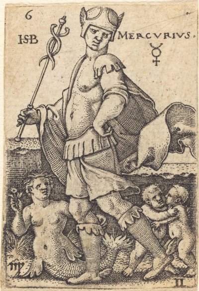 Mercúrio de Sebald Beham