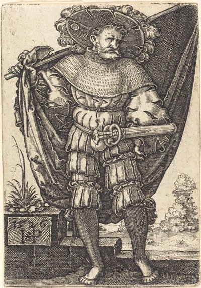 Portador padrão de Sebald Beham