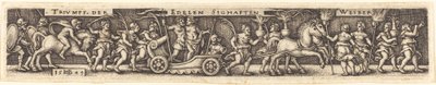 Procissão Triunfal das Nobres Mulheres Gloriosas de Sebald Beham