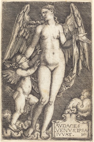 Vênus e Cupido de Sebald Beham