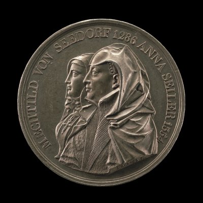 Mechtild von Seedorf e Anna Seiler [anverso], 1818. de Sebastian Burger