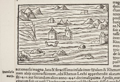 Cosmographia, detalhe da Fol 516 de Sebastian Munster