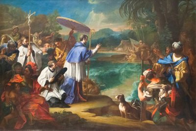 O Milagre de São Toríbio de Sebastiano Conca