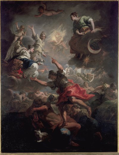 Alegoria da Toscana (óleo sobre tela de Sebastiano Ricci