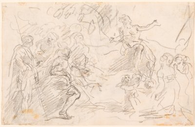 Cena Bíblica [verso] de Sebastiano Ricci