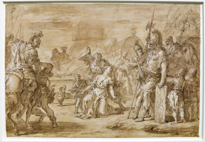 Sacrifício de Polixena de Sebastiano Ricci