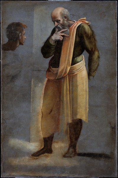 A Visitação - São Zacarias de Sebastiano del (c.1485-1547) Piombo