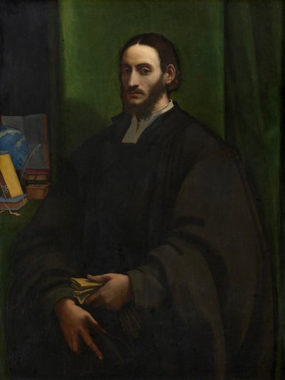 Retrato de um humanista de Sebastiano del Piombo