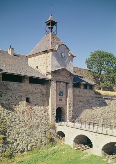 A entrada para a cidadela, construída em 1681 de Sebastien Le Prestre de Vauban