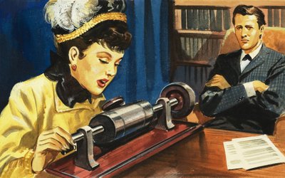 A história da comunicação: Do fonógrafo ao gravador de cassetes de Selby Donnison