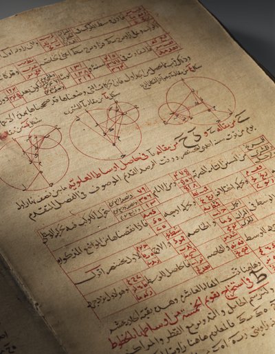 Um compêndio de tratados de astronomia e matemática de Nasir Al-Din Muhammad bin Al-Hasan Al-Tusi de Seljuq Dynasty