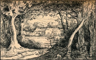 O fim da clareira, Epping Forest, c1900 de Selwyn Image