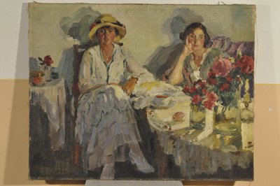 Noite do outono chegando, 1915 de Sergei Arsenevich Vinogradov