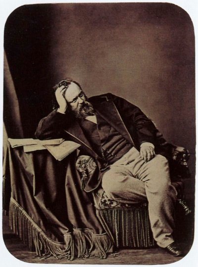 Alexander Herzen, escritor e pensador russo, 1861 de Sergei Lvovich Levitsky
