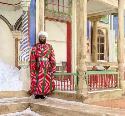 Burocrata em Bukhara de Sergei Mikhailovich Prokudin Gorskii