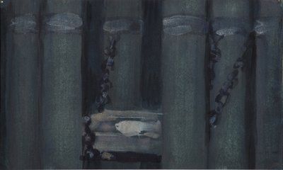 Ilustração do Conto da Princesa Morta e dos Sete Cavaleiros de Sergei Vasilievich Malyutin
