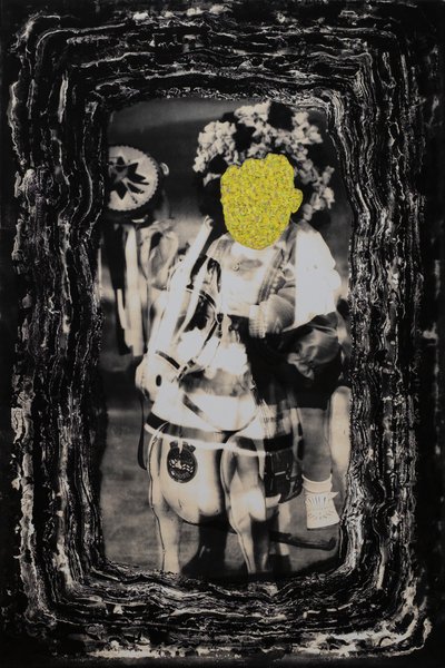 horserider, 2019 (técnica mista) de Sergis Adamos