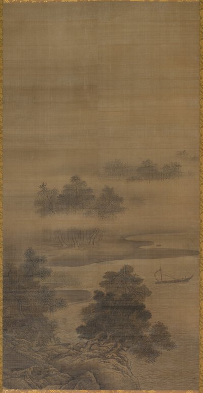 Paisagem, final de 1500-início de 1600. de Sesshû Tôyô