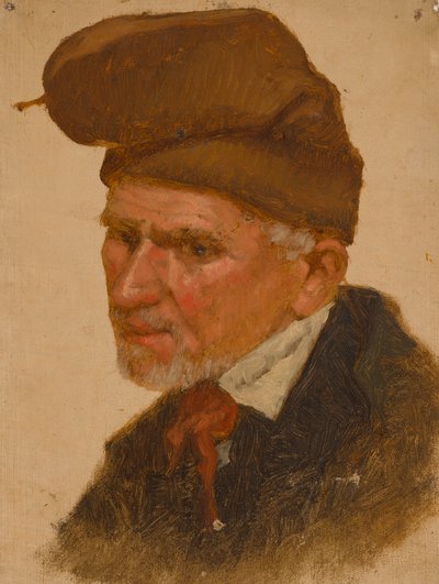 Homem com um chapéu de Severin Falkman