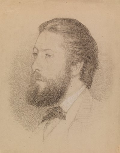 Retrato de um homem de Severin Falkman