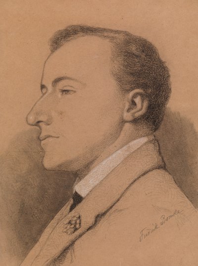 Retrato de um homem de Severin Falkman