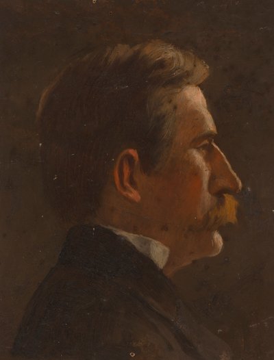 Perfil de um homem de Severin Falkman