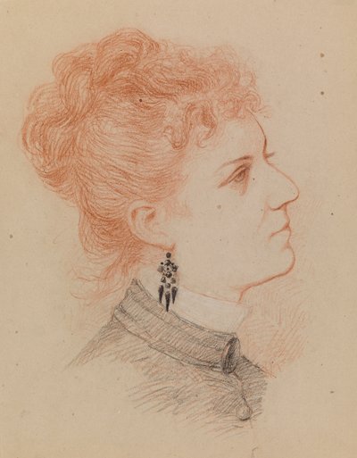 Retrato de uma mulher de Severin Falkman
