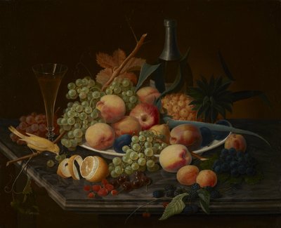 Natureza morta com frutas de Severin Roesen