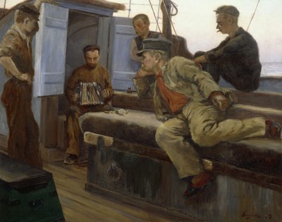 Partir a bordo / Não em serviço de Severin Segelcke