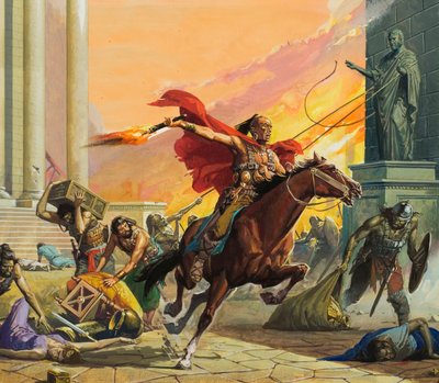 Bárbaros no portão de Severino Baraldi