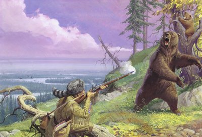 Daniel Boone abre o caminho para a natureza selvagem de Severino Baraldi