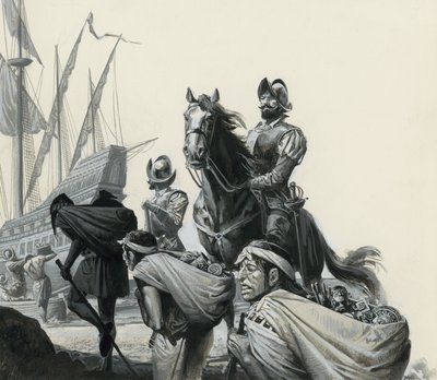 Francisco Pizarro e os seus conquistadores de Severino Baraldi