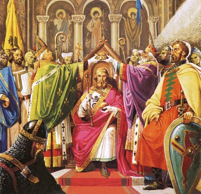 A Coroação de Guilherme, o Conquistador de Severino Baraldi