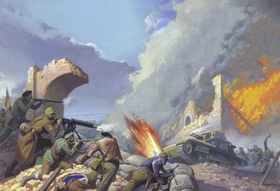 A guerra civil espanhola de Severino Baraldi