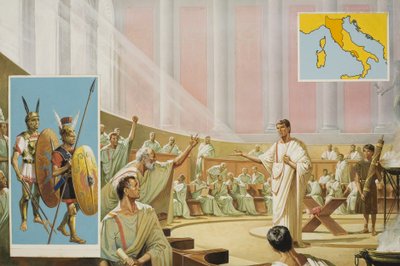 Ameaça das tribos sabinas de Severino Baraldi