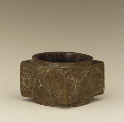 Cong (jade) de Shang Dynasty Chinese School