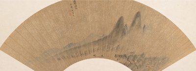 Paisagem. de Shen Hao