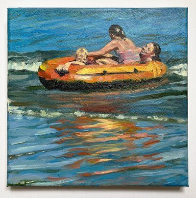 No Shallows with the Dinghy, 2021 de Sheri Gee