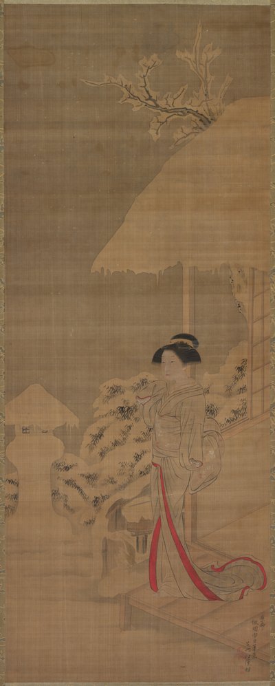 Beleza (Bijin) na neve de Shiba Kokan