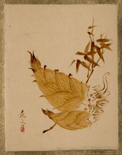 Brotos de bambu, ca. 1880s. de Shibata Zeshin