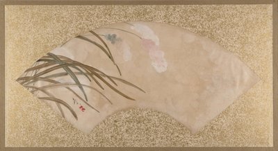 Flores e folhas, final do século XIX. de Shibata Zeshin
