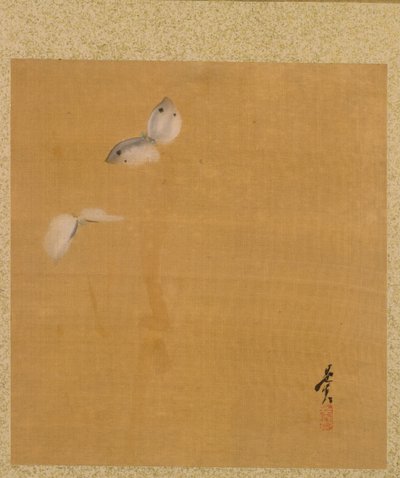 Mariposas do Álbum de Pinturas do Venerável Zeshin de Shibata Zeshin