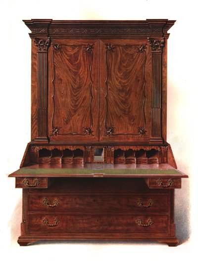 Armário de escrita, 1906 de Shirley Charles Llewellyn Slocombe